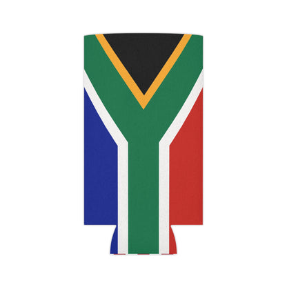 USA + South African Flag Can Cooler