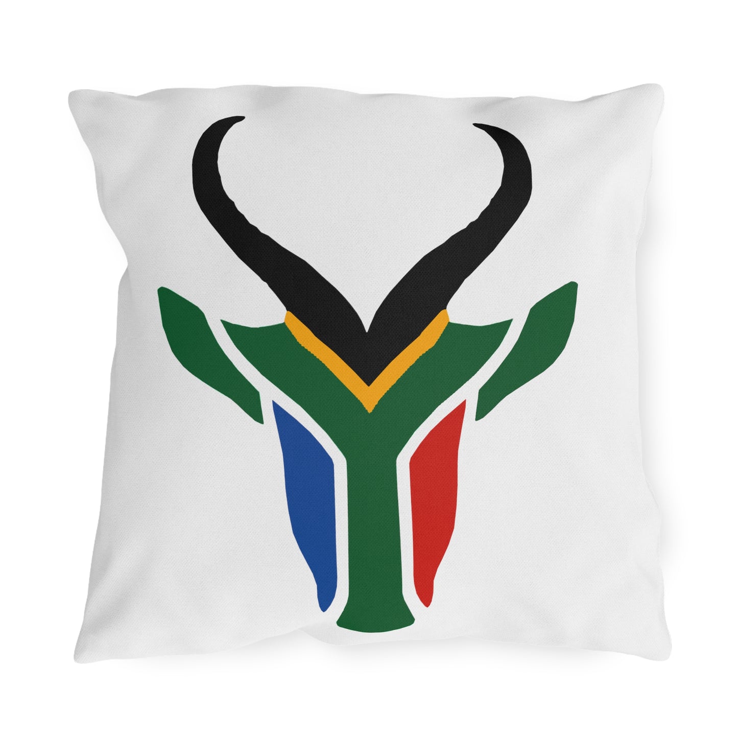 South African Springbok Outdoor Pillows