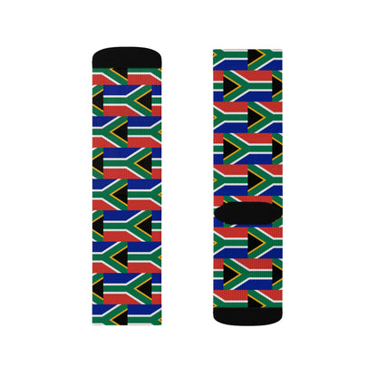 South African flag Sublimation Socks