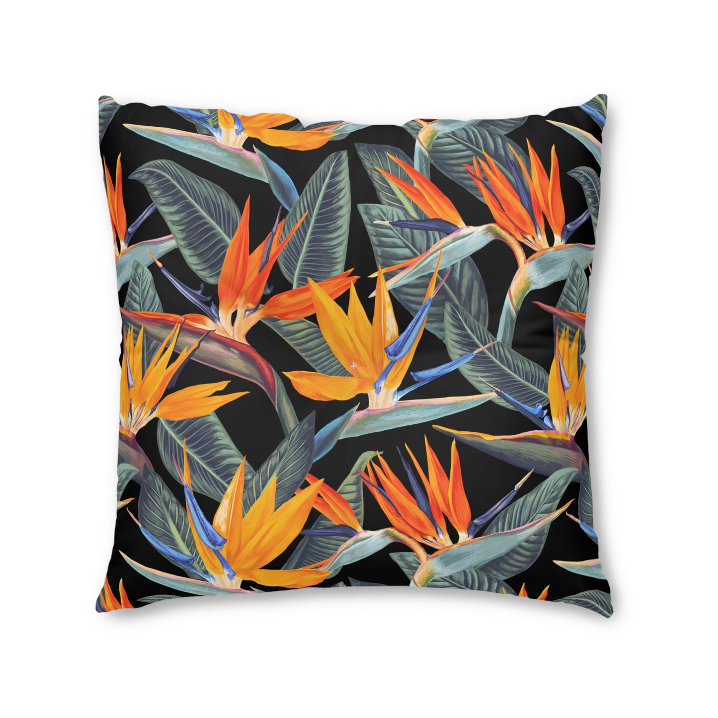 Strelitzia Tufted Floor Pillow, Square