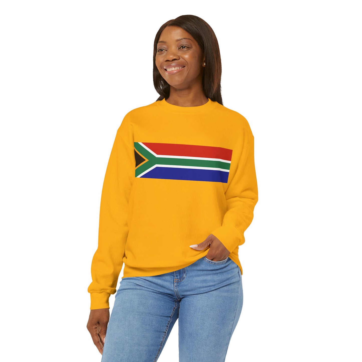 South African Flag Sweatshirt: Unisex, Heavy blend