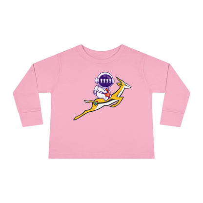 Astrobok Flying Toddler Long Sleeve Tee