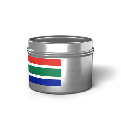 South African Flag Tin Candles