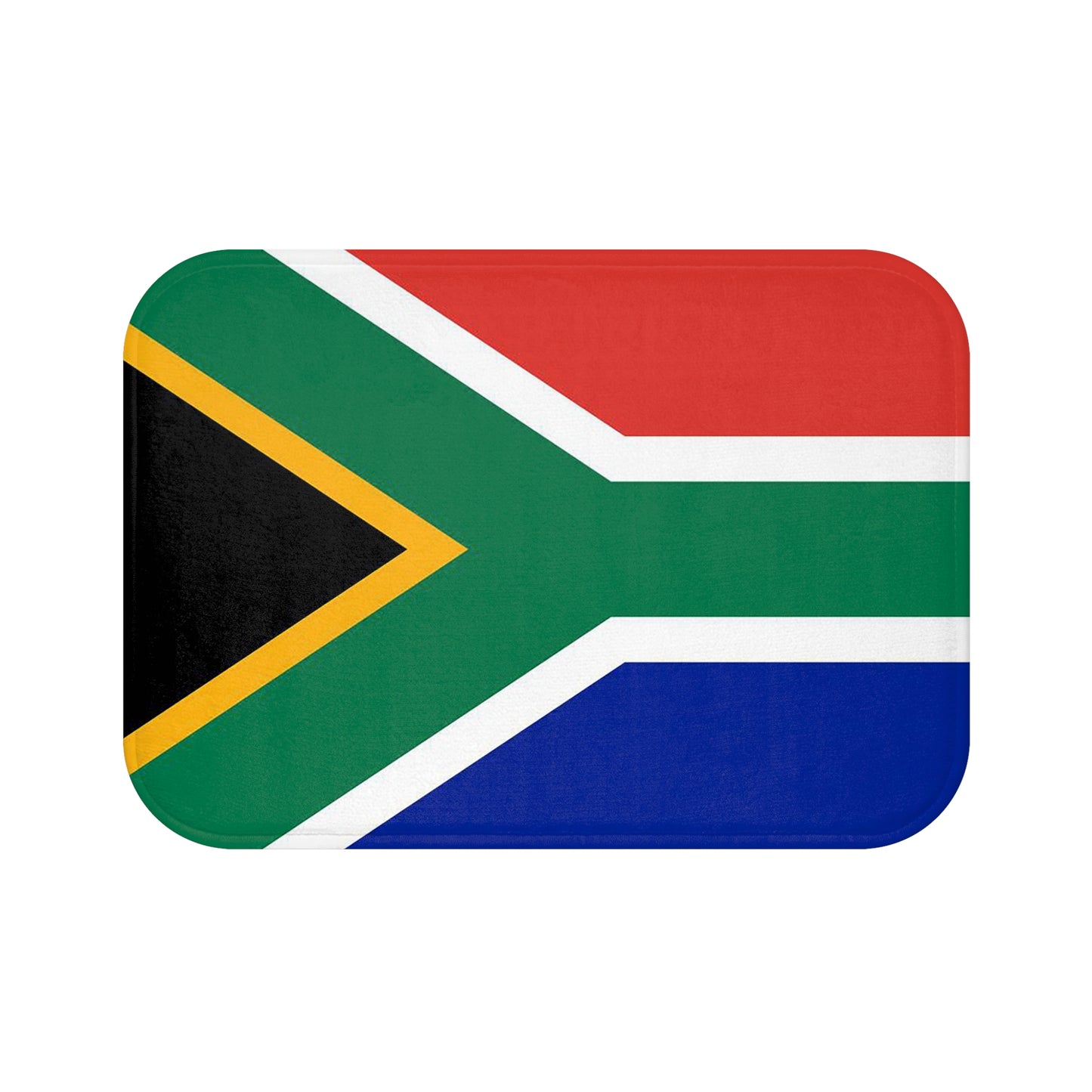 South African Flag Bath Mat