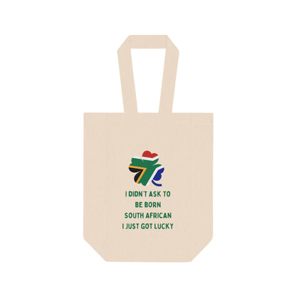 Lucky South African Double Wine Tote Bag