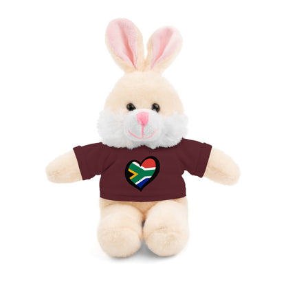 South African Heart Stuffed Animals with Tee