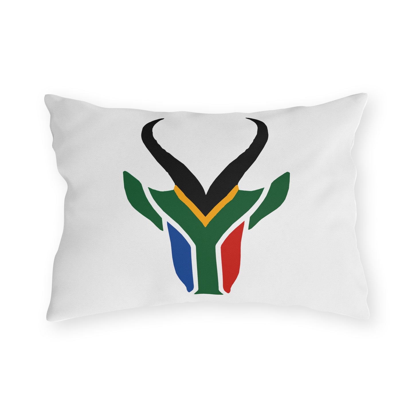 South African Springbok Outdoor Pillows