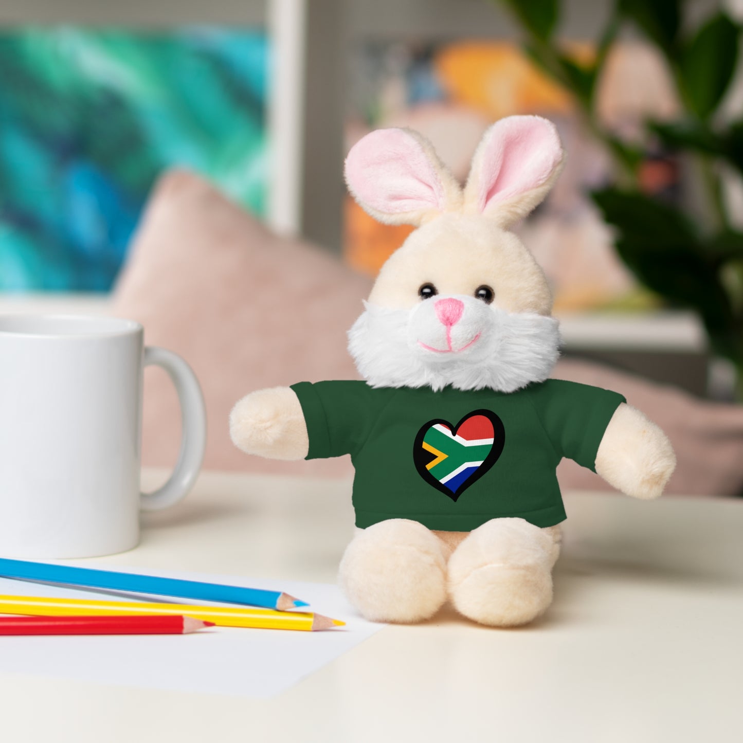 South African Heart Stuffed Animals with Tee