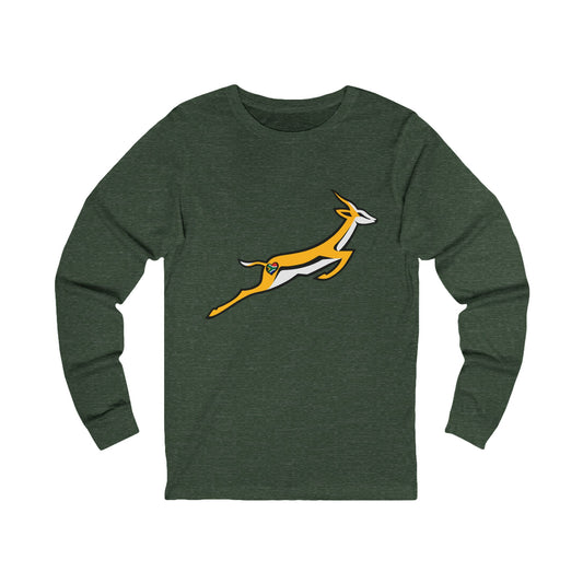 South African Rugby Bok Fan Unisex Jersey Long Sleeve Tee