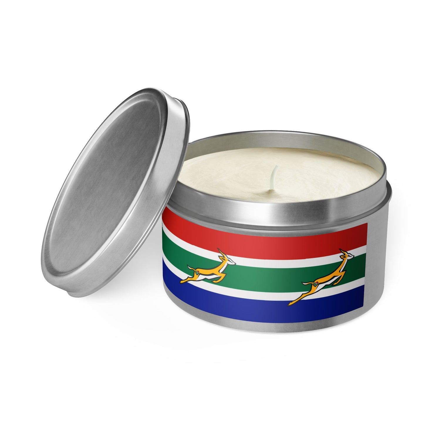 South African Bok Fan Tin Candles