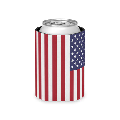 USA + South African Flag Can Cooler