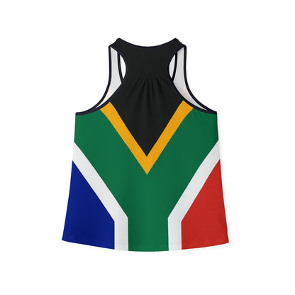 South African Flag Women's Tank Top