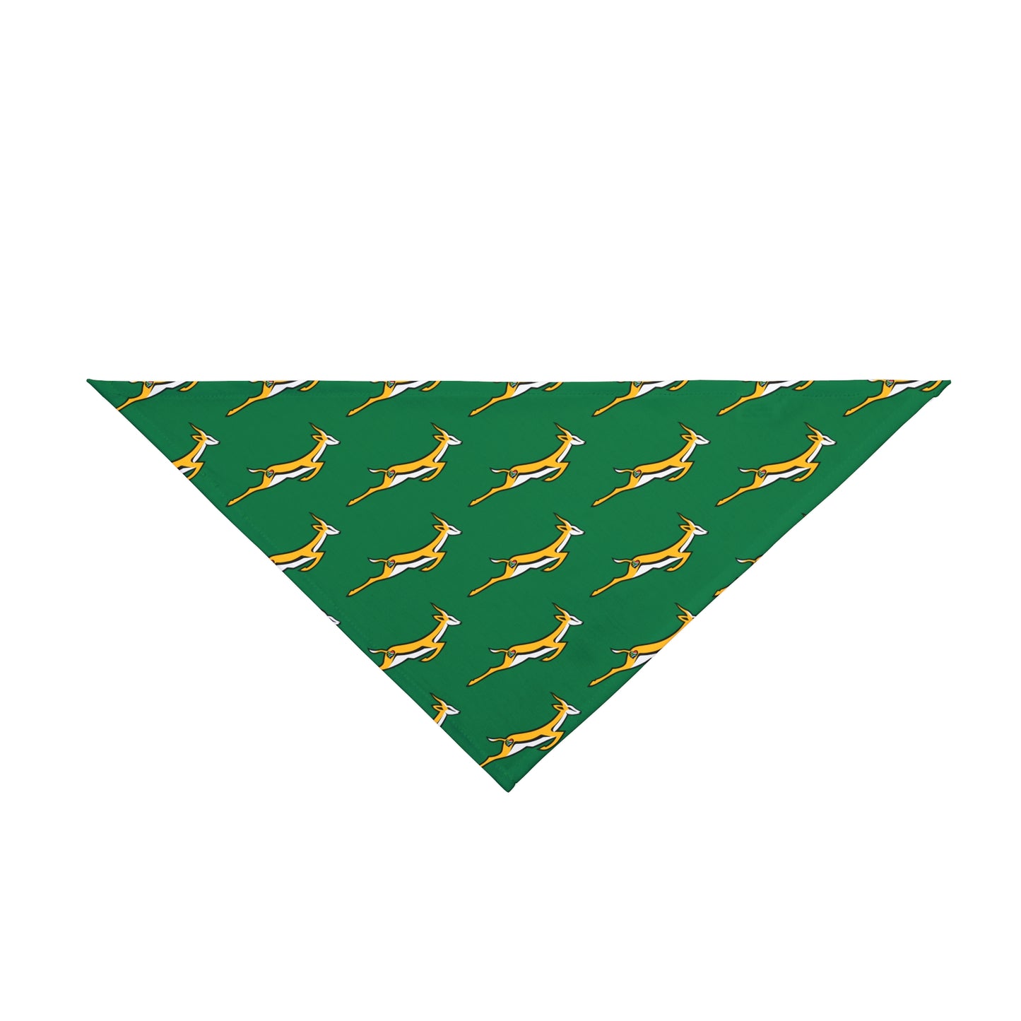 Boks in Green Pet Bandana