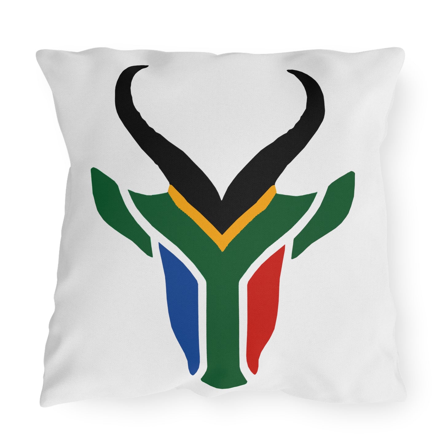 South African Springbok Outdoor Pillows