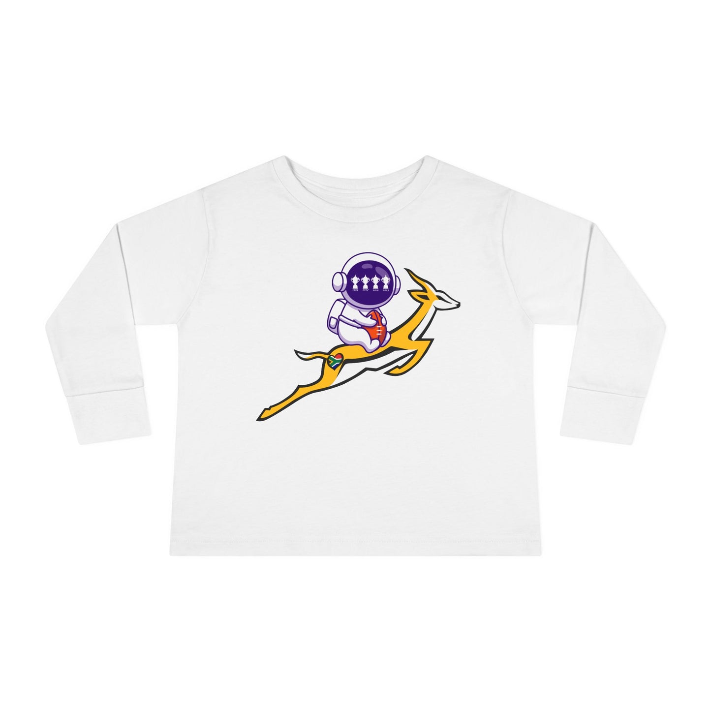 Astrobok Flying Toddler Long Sleeve Tee