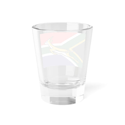 South Africa Boks Rugby Flag Shot Glass, 1.5oz