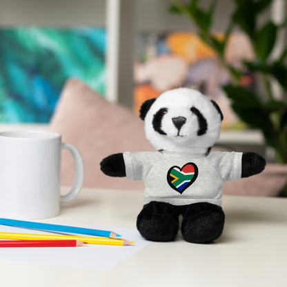 South African Heart Stuffed Animals with Tee