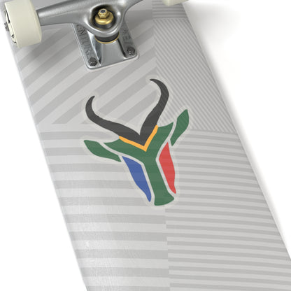 South African Springbok Kiss-Cut Stickers (not waterproof)