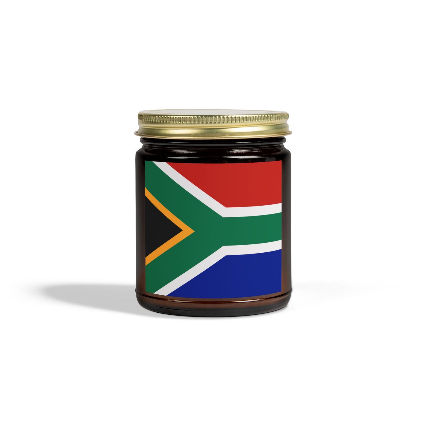 South African Flag Scented Candles, Coconut Apricot Wax (4oz, 9oz)