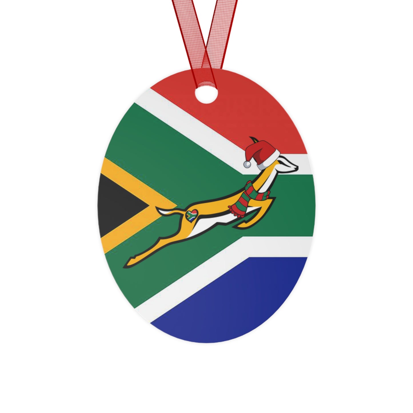 Springbok for life Metal Ornaments