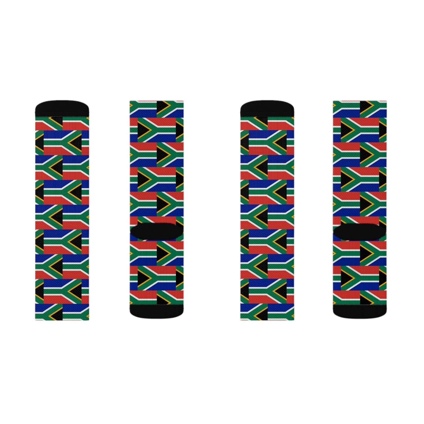 South African flag Sublimation Socks