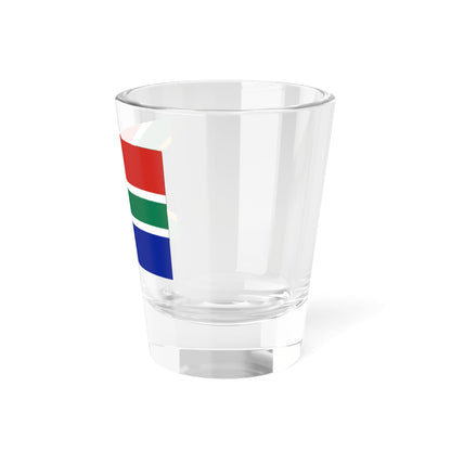 South Africa Fan Shot Glass, 1.5oz