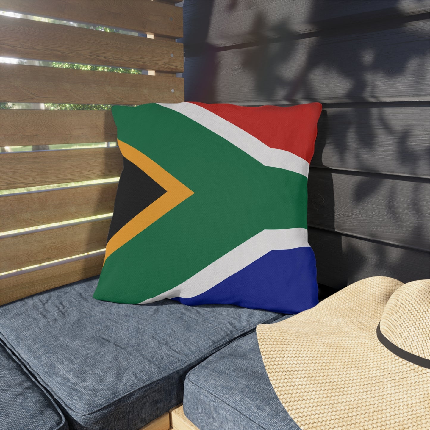 South African Flag Outdoor Pillows