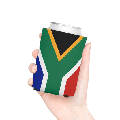 South African Flag Can Cooler