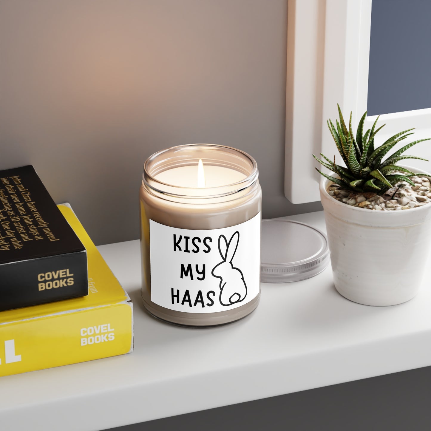 Kiss my Haas Scented Candles, 9oz