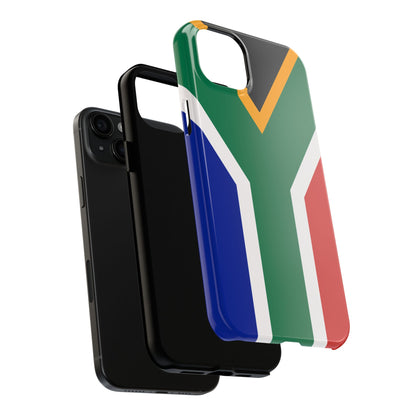 South African Flag Tough Phone Cases