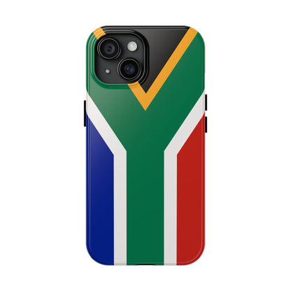 South African Flag Tough Phone Cases