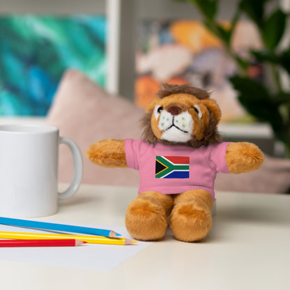 South African Flag Stuffed Animals with Tee