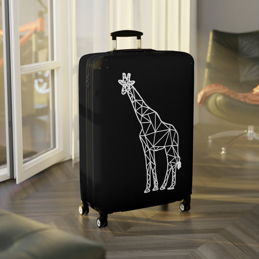 Giraffe Origami Luggage Cover