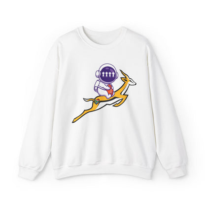 Astrobok to the Moon Sweatshirt: Unisex, Heavy blend