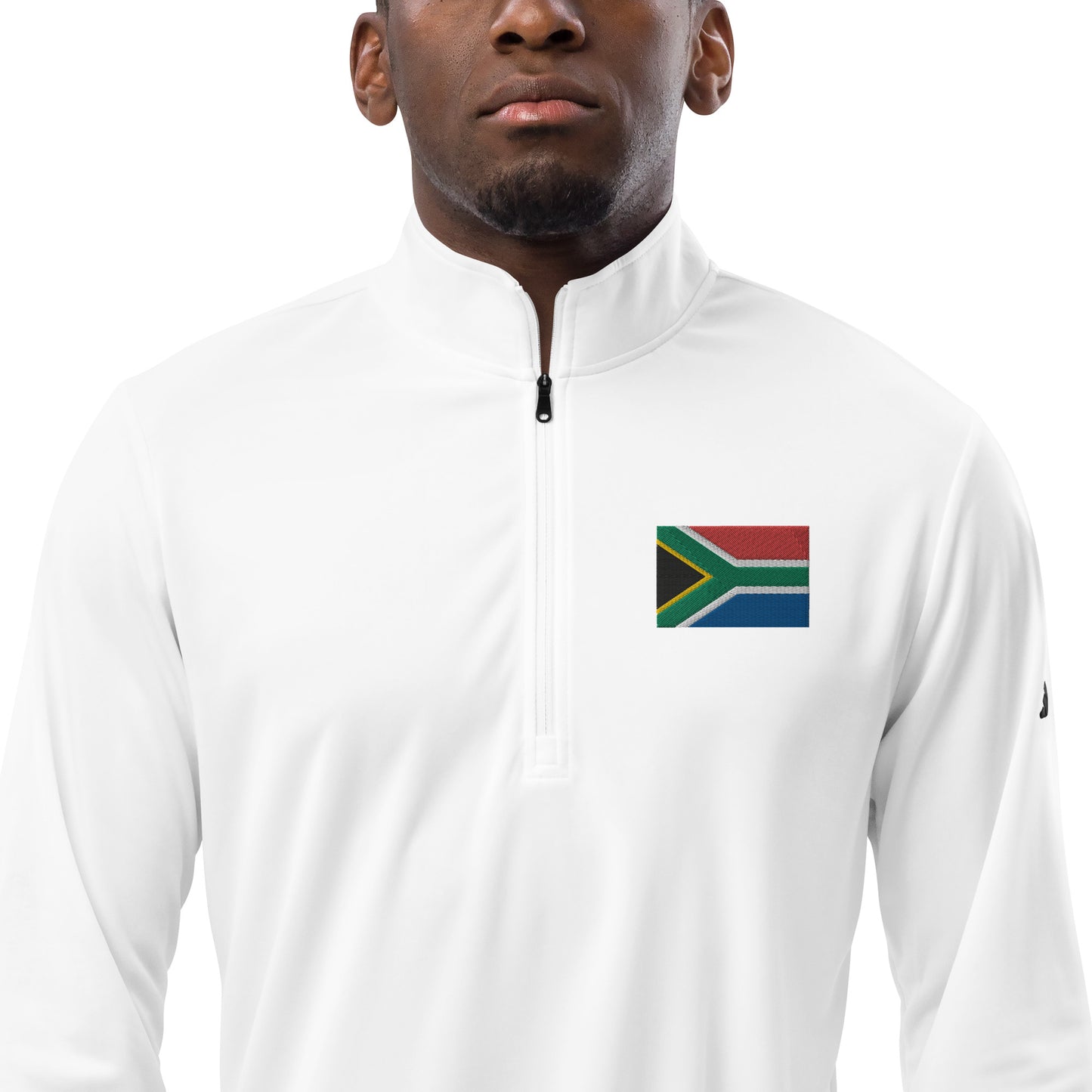 South African Flag Adidas Quarter zip pullover