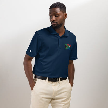 South African Flag adidas sport polo