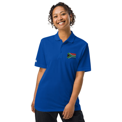 South African Flag adidas sport polo