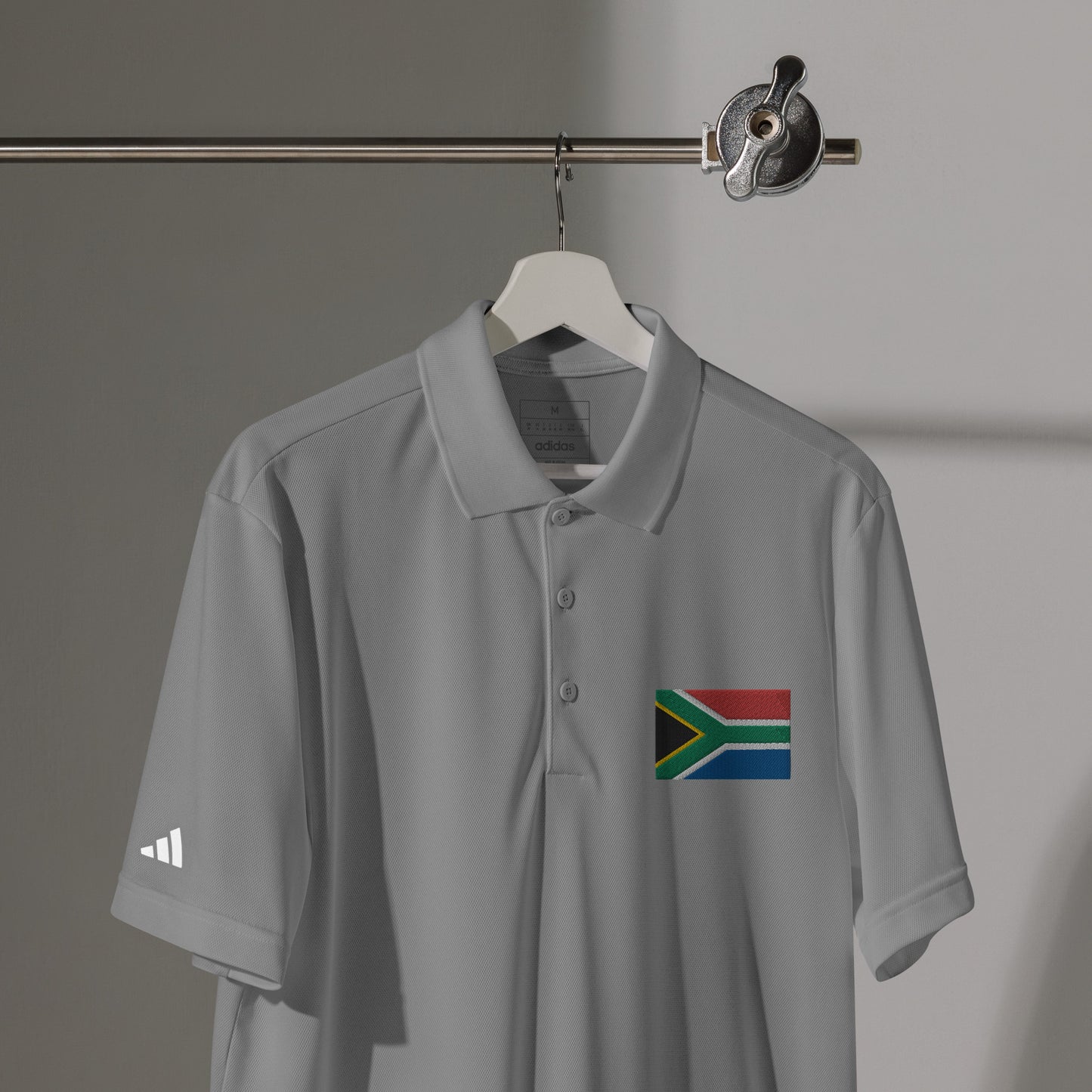 South African Flag adidas sport polo