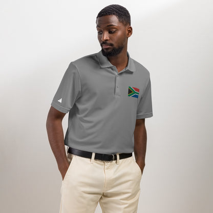 South African Flag adidas sport polo