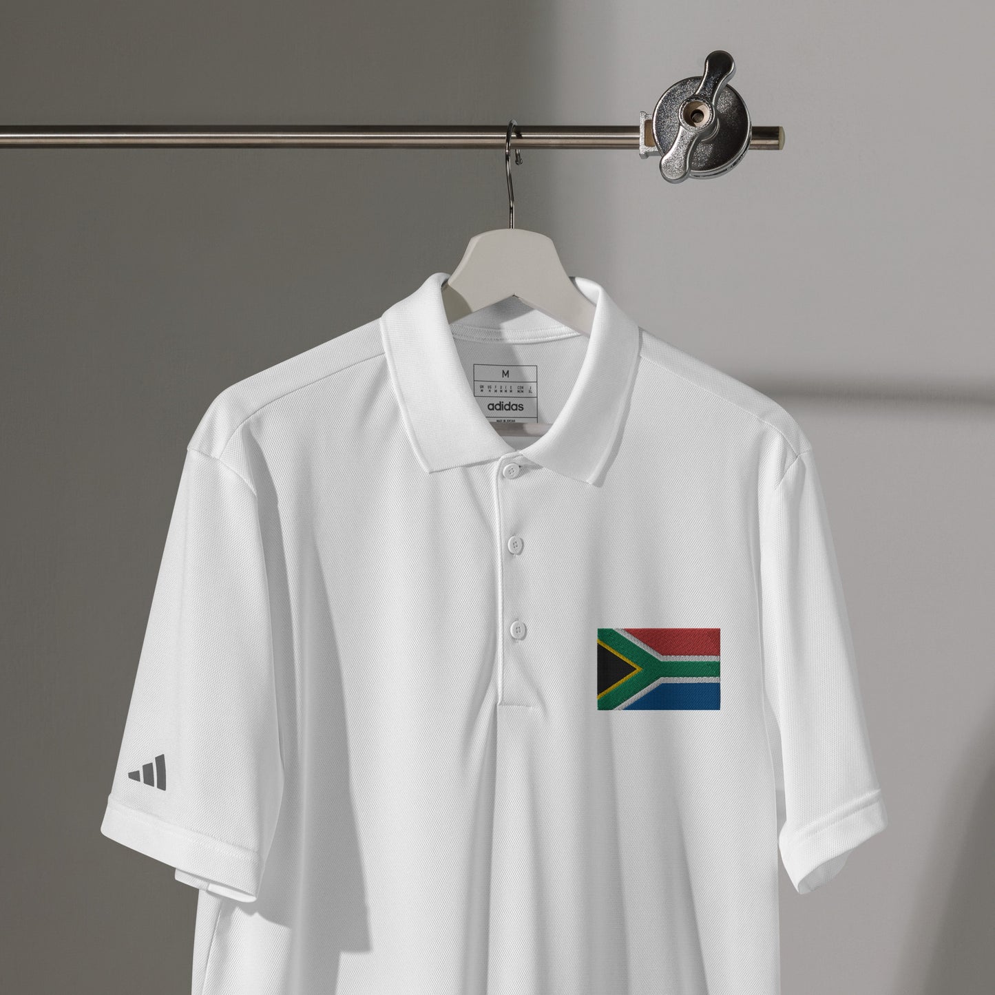 South African Flag adidas sport polo