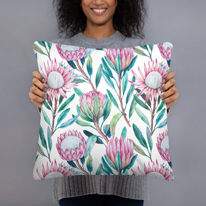 Elegant Protea Basic Pillow