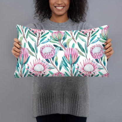 Elegant Protea Basic Pillow