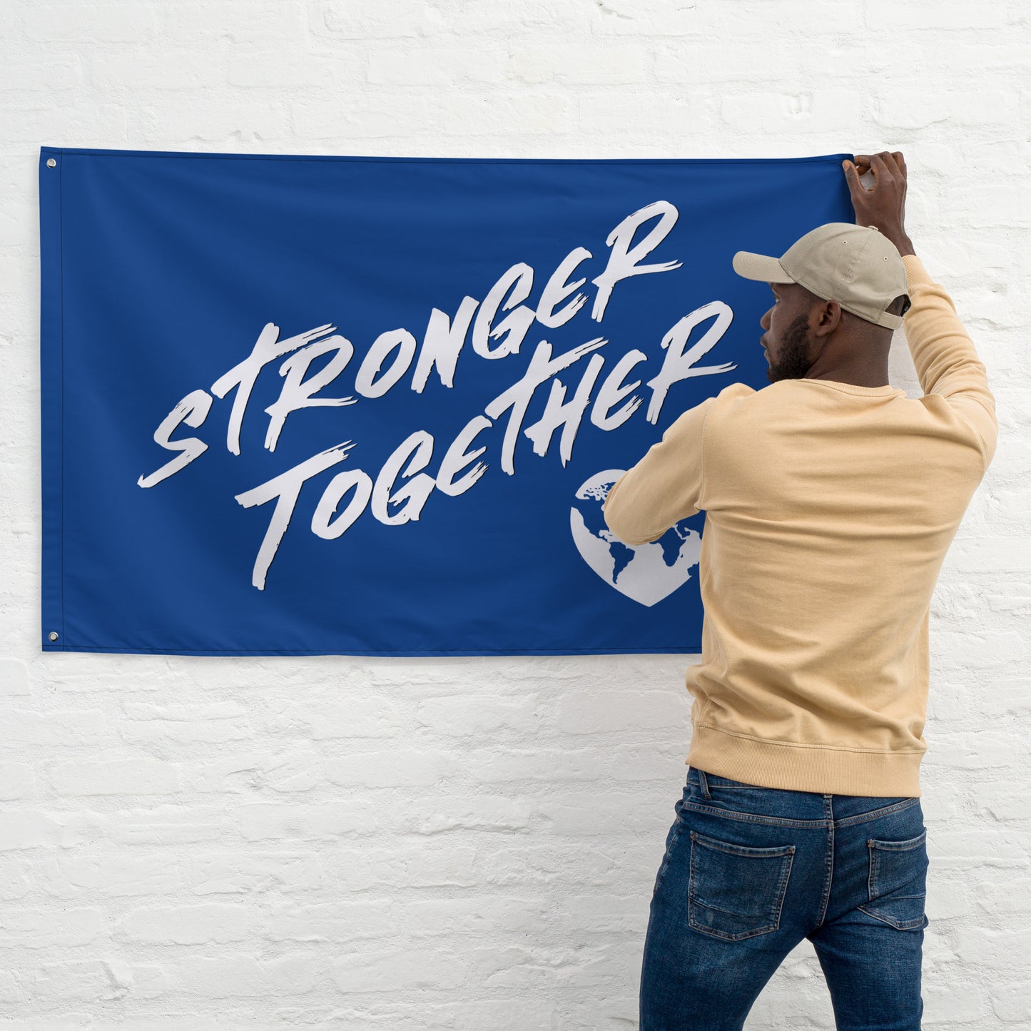 Stronger Together World Flag