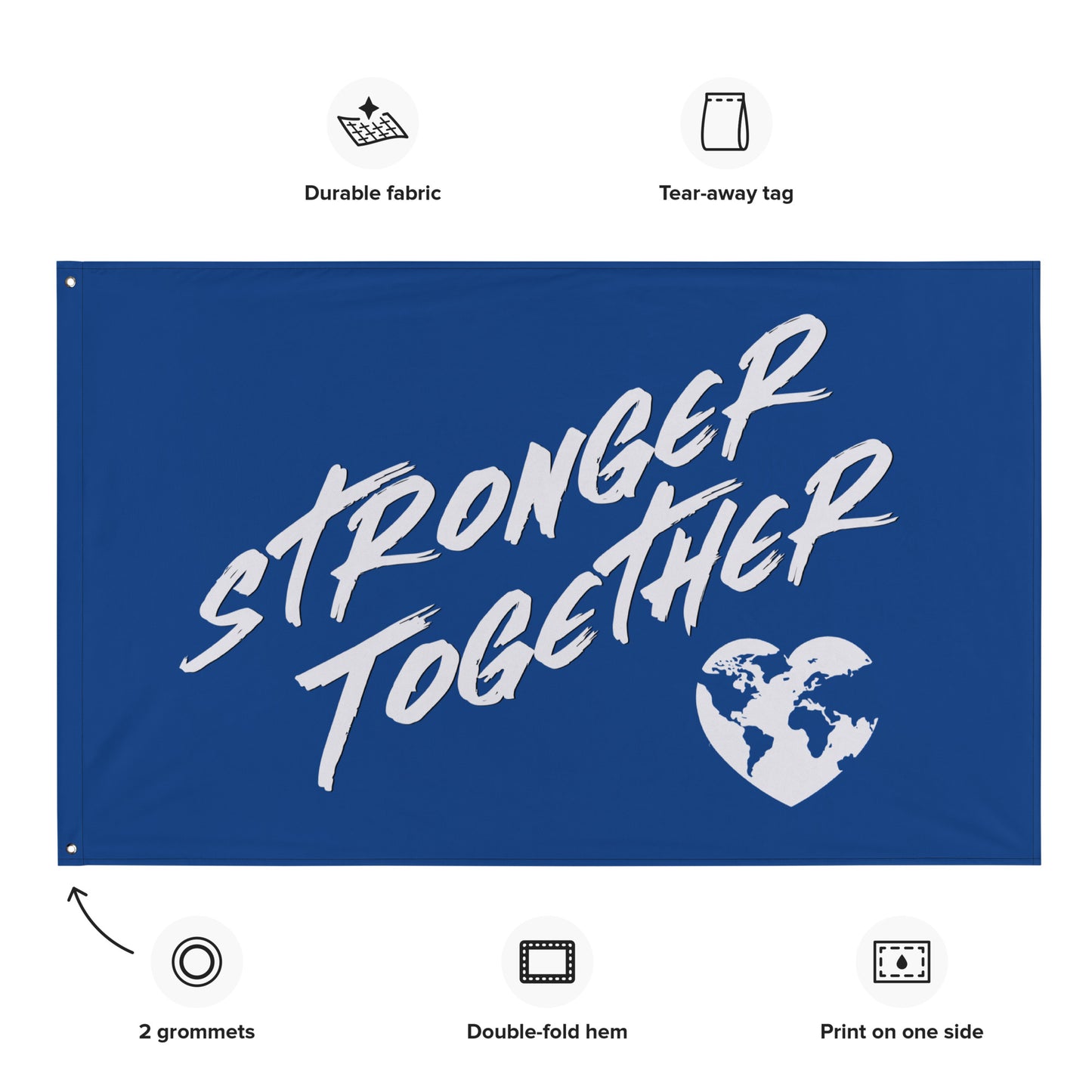 Stronger Together World Flag