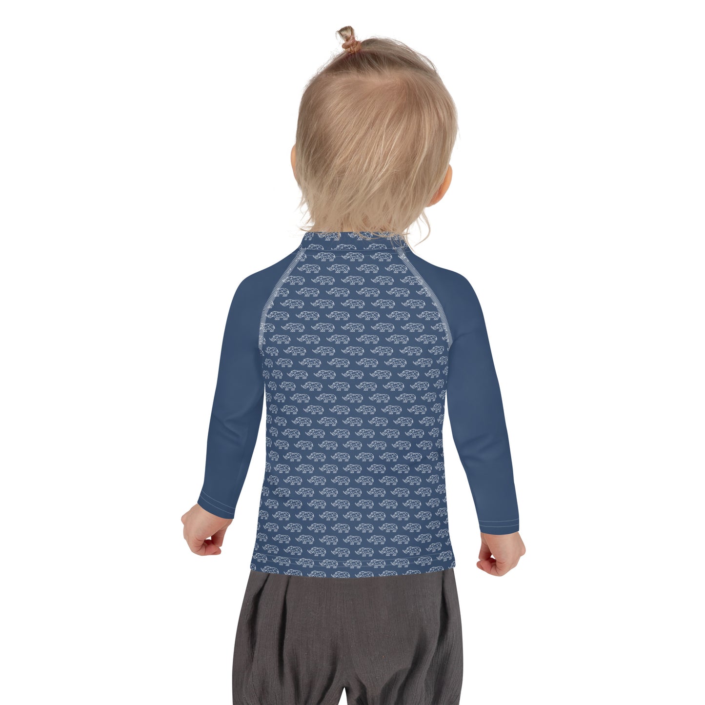 Rhino Origami Kids Rash Guard