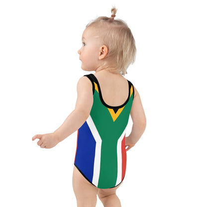 South African Flag "Faf" Kids Swimsuit