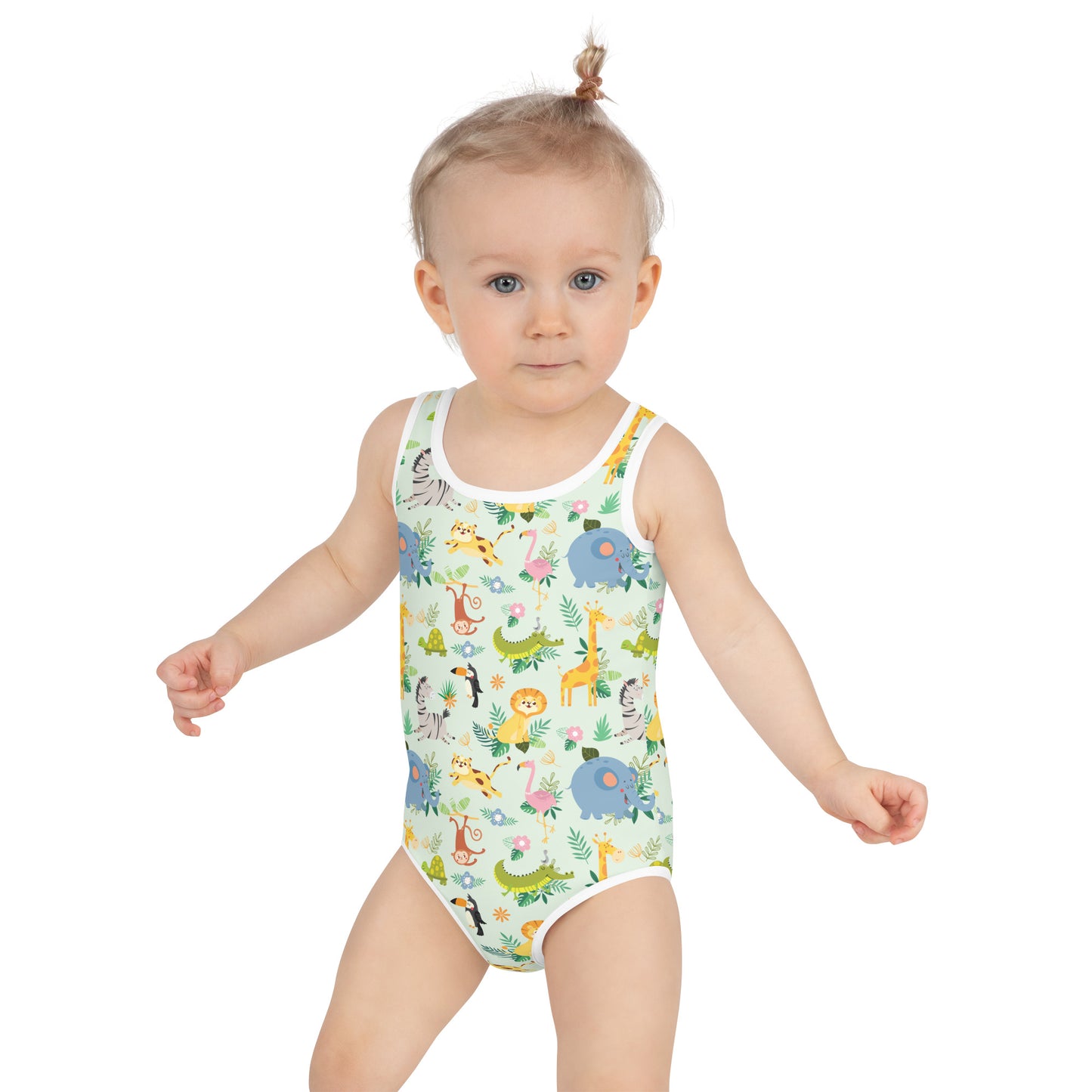 African Animals Kids Swimsuit