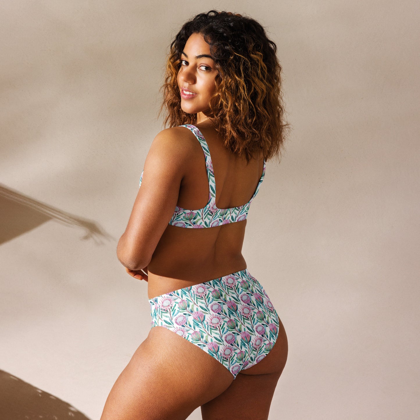 Protea Serene Recycled high-waisted bikini