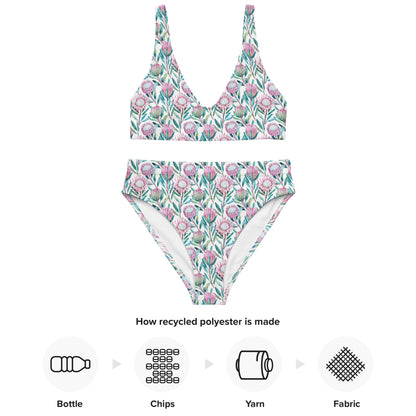 Protea Serene Recycled high-waisted bikini