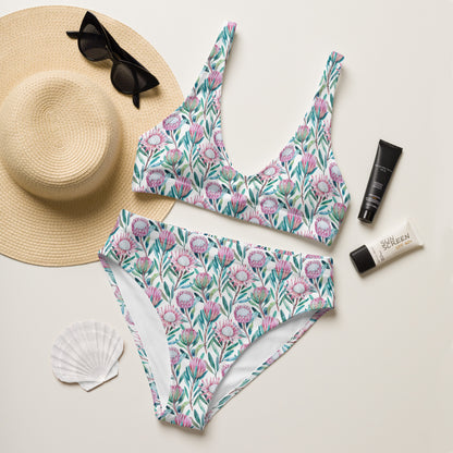 Protea Serene Recycled high-waisted bikini